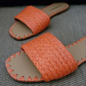SHOE REPUBLIC LA CORAL SLIDE SANDALS